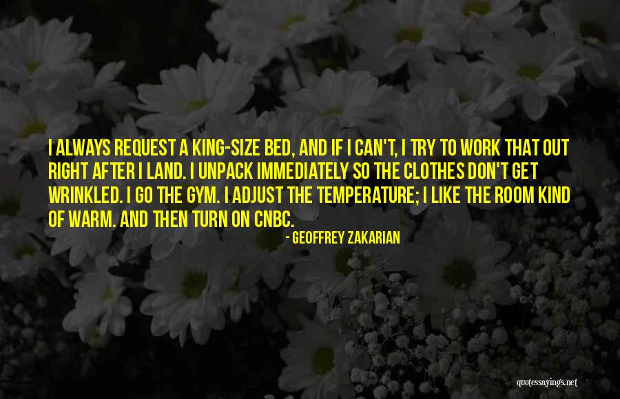 After The Gym Quotes By Geoffrey Zakarian