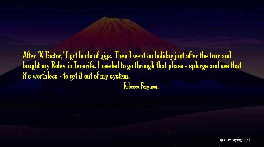 After The Holiday Quotes By Rebecca Ferguson After The Holiday Quotes By Rebecca Ferguson
