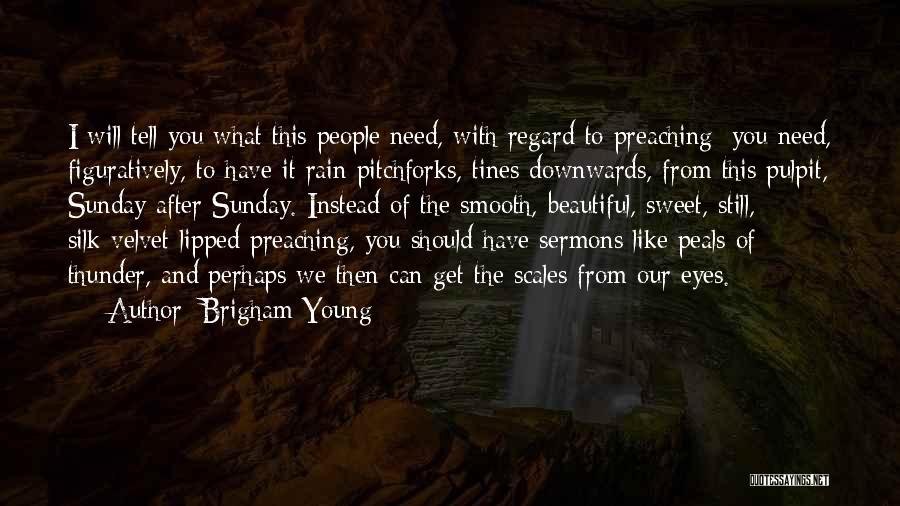After The Rain Quotes By Brigham Young