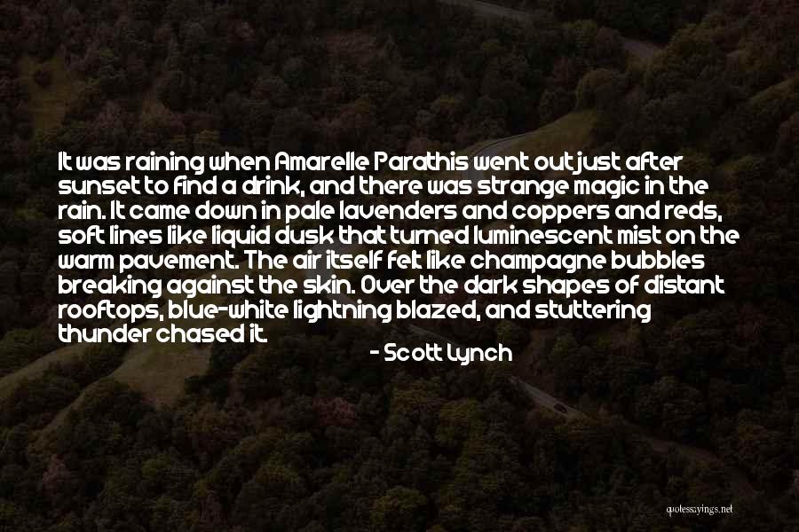 After The Rain Quotes By Scott Lynch