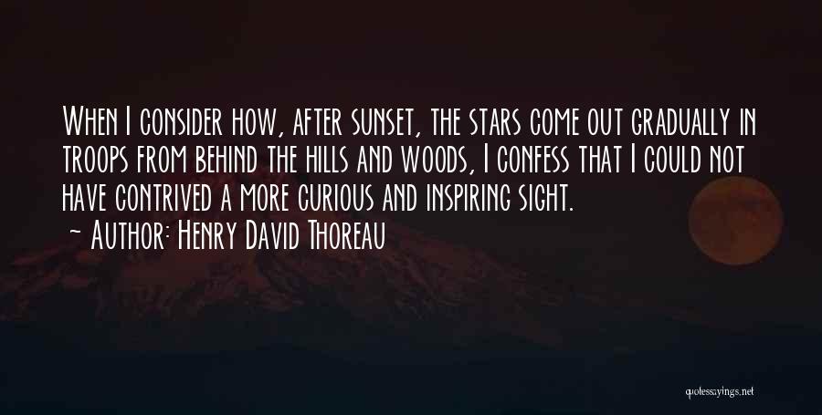 After The Sunset Quotes By Henry David Thoreau