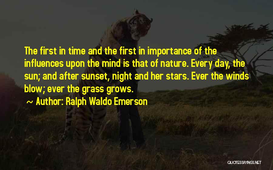 After The Sunset Quotes By Ralph Waldo Emerson