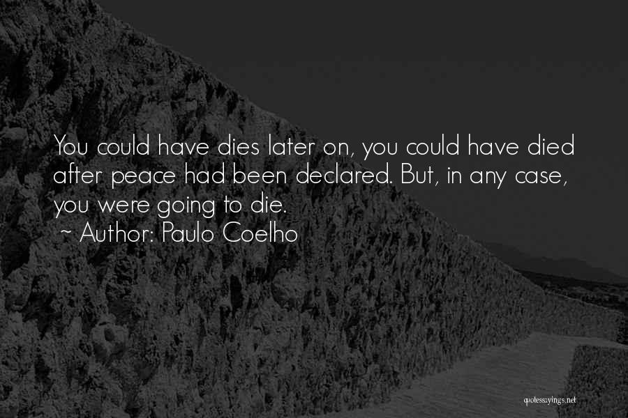 After You Died Quotes By Paulo Coelho