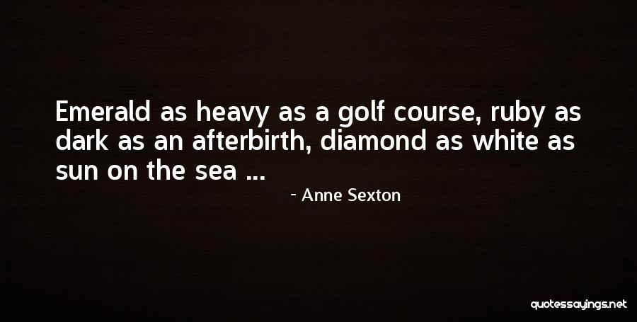 Afterbirth Quotes By Anne Sexton