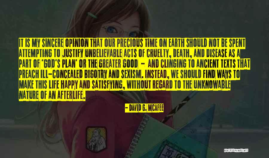 Afterlife In The Bible Quotes By David G. McAfee Afterlife In The Bible Quotes By David G. McAfee