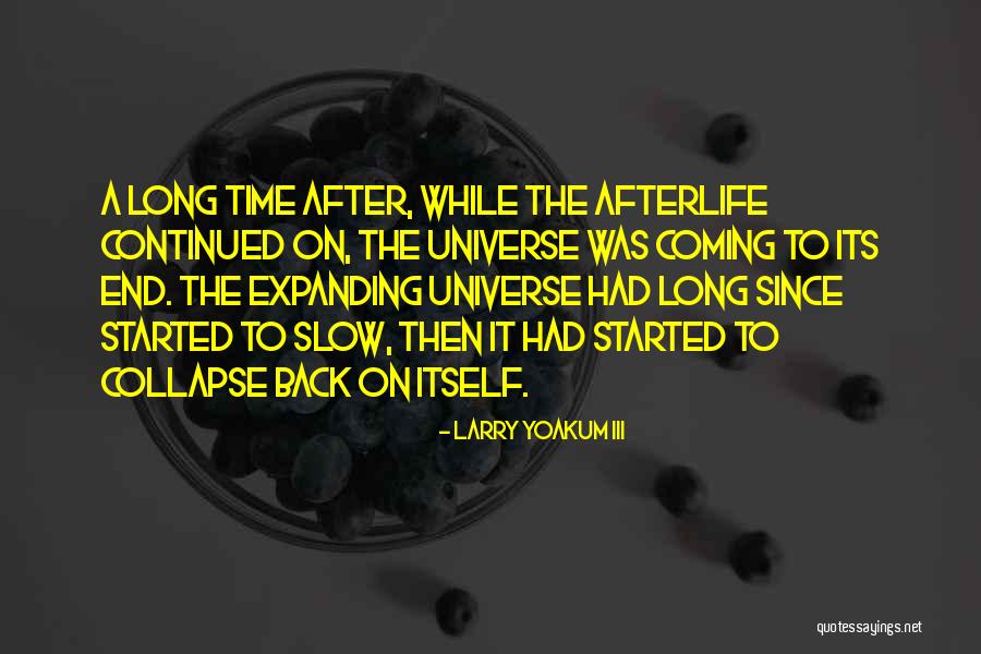 Afterlife Quotes By Larry Yoakum III Afterlife Quotes By Larry Yoakum III