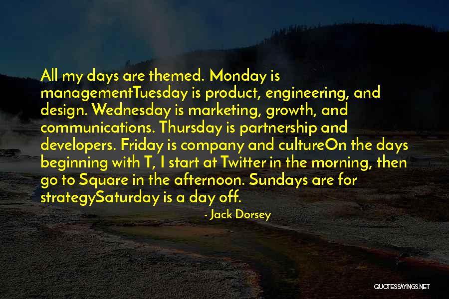 Afternoon Friday Quotes By Jack Dorsey Afternoon Friday Quotes By Jack Dorsey