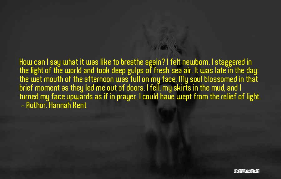 Afternoon Light Quotes By Hannah Kent