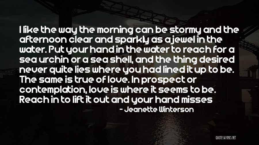 Afternoon Love Quotes By Jeanette Winterson