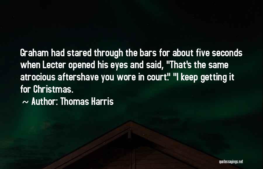 Aftershave Quotes By Thomas Harris