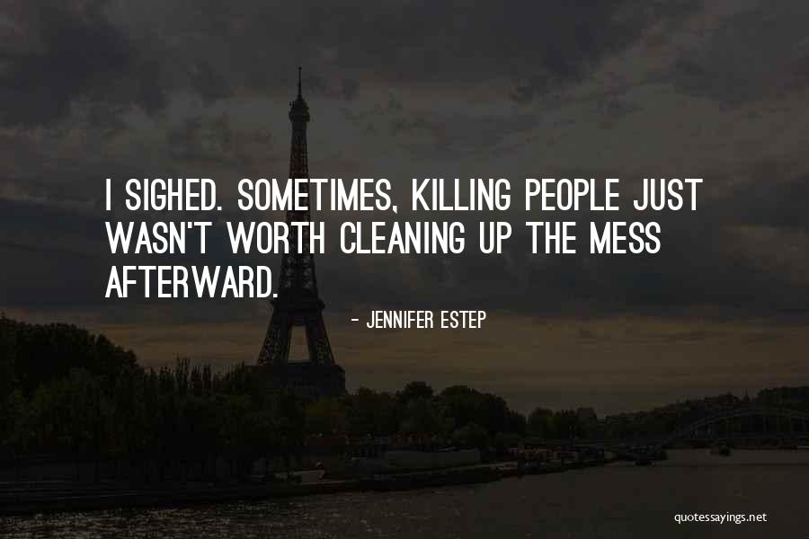 Afterward Quotes By Jennifer Estep