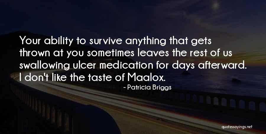 Afterward Quotes By Patricia Briggs