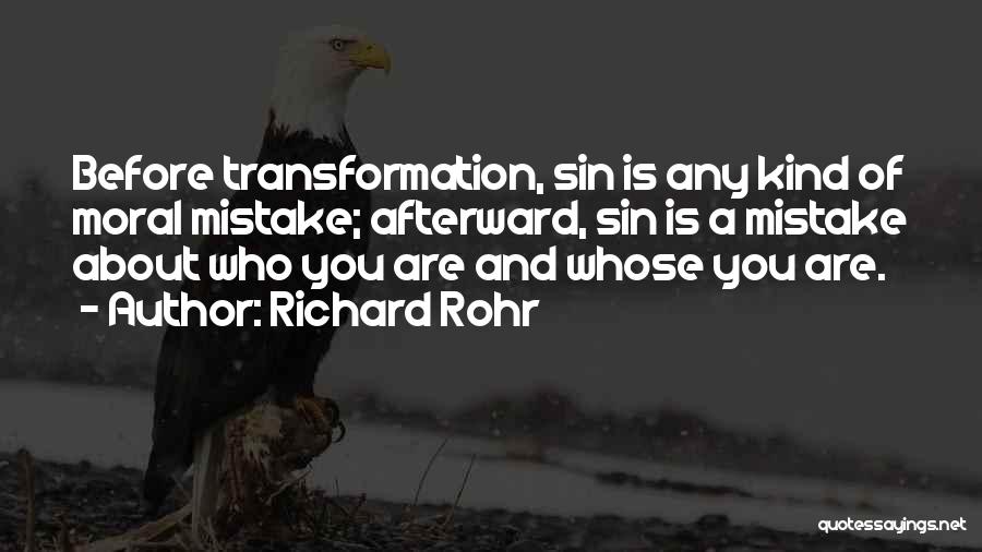 Afterward Quotes By Richard Rohr