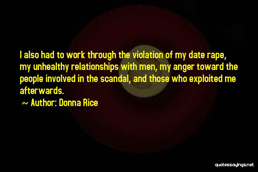 Afterwards Quotes By Donna Rice