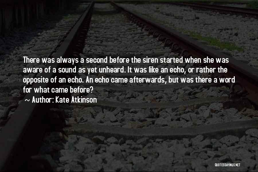 Afterwards Quotes By Kate Atkinson