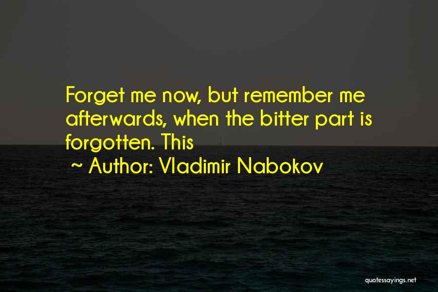 Afterwards Quotes By Vladimir Nabokov