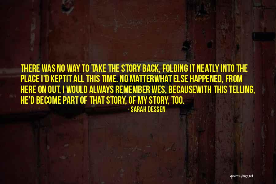 Ag Barr Quotes By Sarah Dessen Ag Barr Quotes By Sarah Dessen