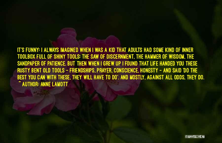 Against All Odds Quotes By Anne Lamott