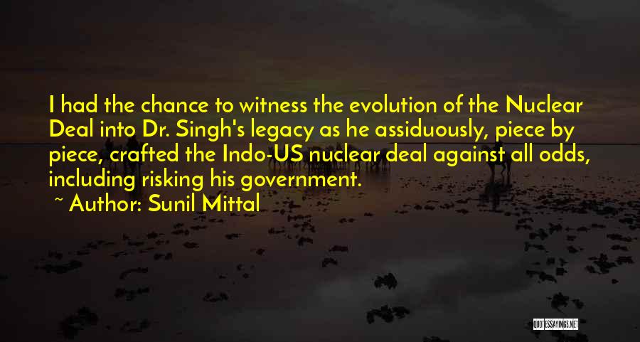 Against All Odds Quotes By Sunil Mittal