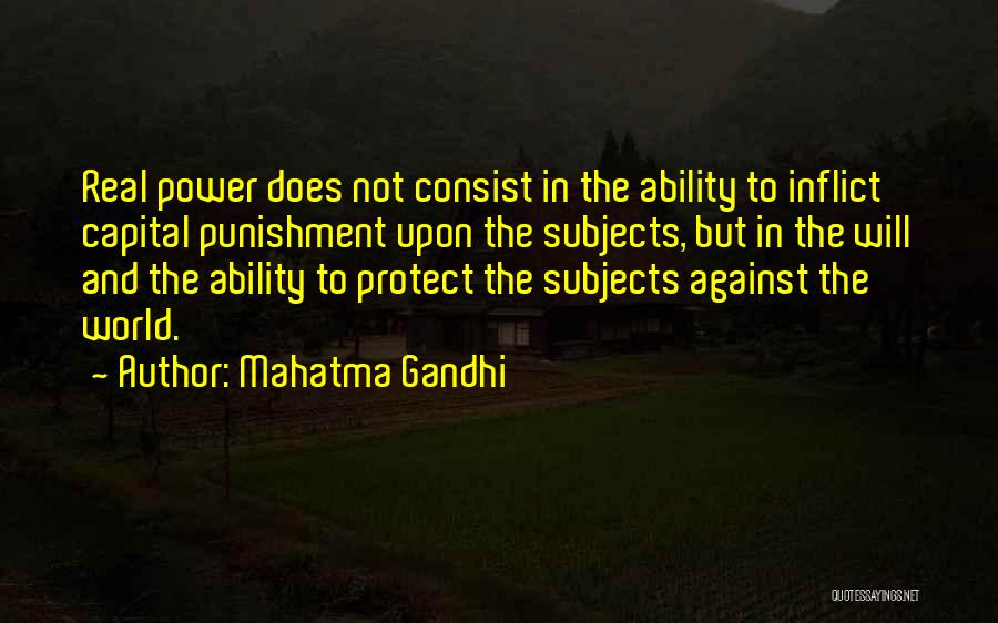 Against Capital Punishment Quotes By Mahatma Gandhi