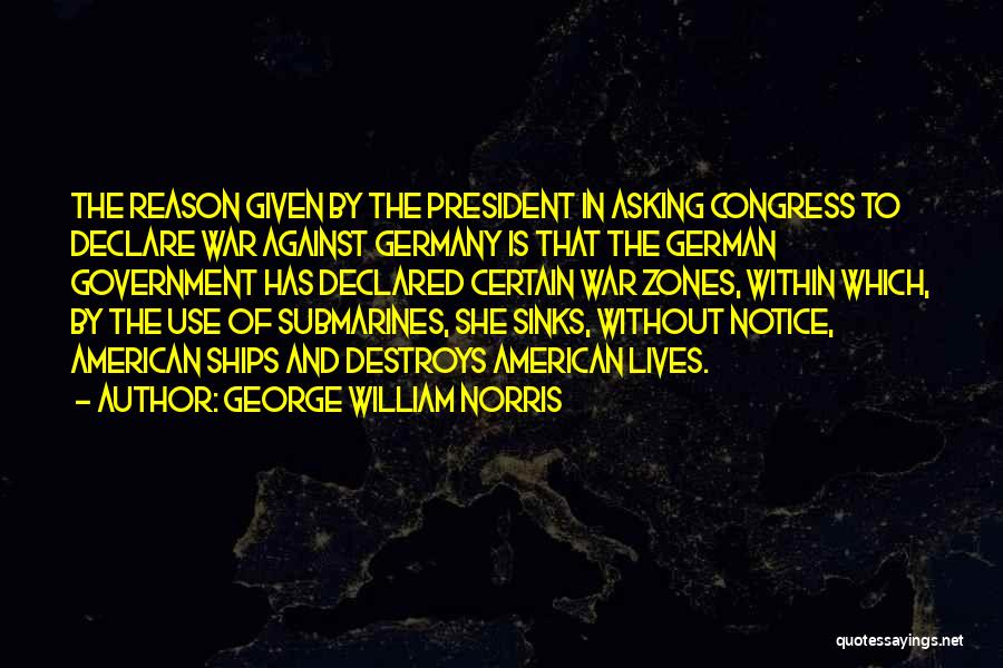 Against Congress Quotes By George William Norris