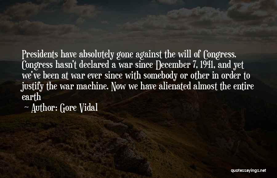Against Congress Quotes By Gore Vidal