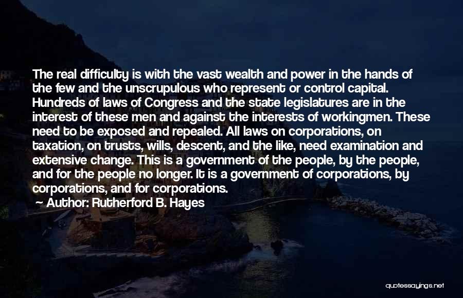 Against Congress Quotes By Rutherford B. Hayes