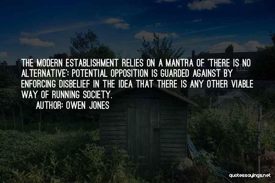 Against Quotes By Owen Jones