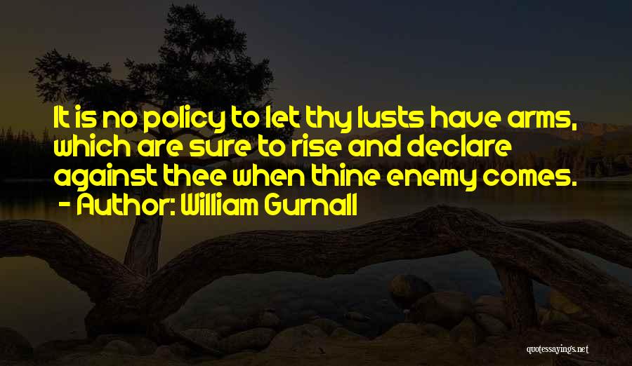 Against Quotes By William Gurnall