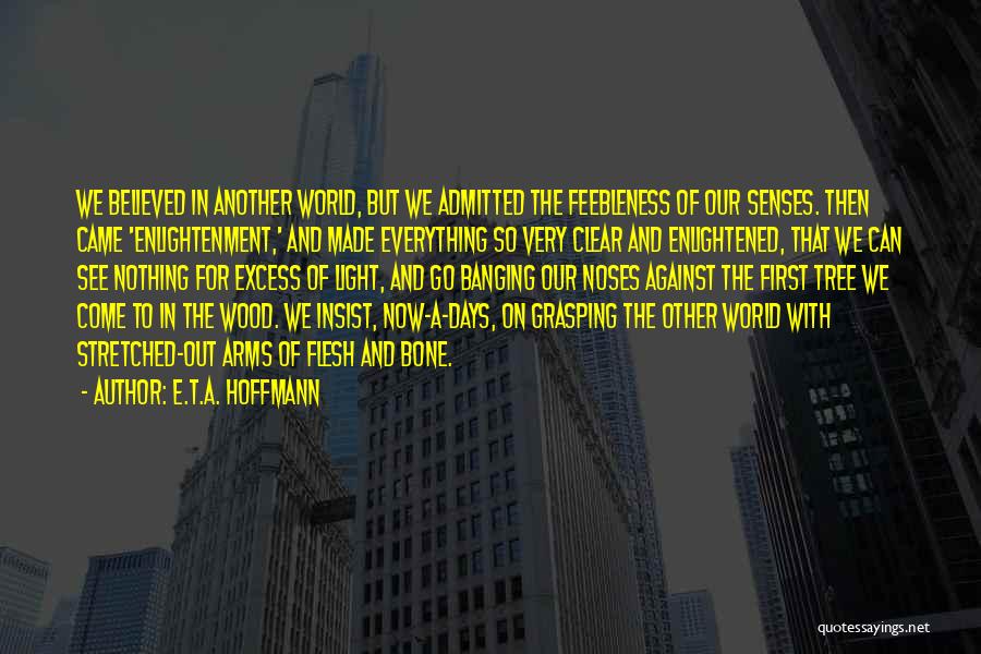 Against The Light Quotes By E.T.A. Hoffmann