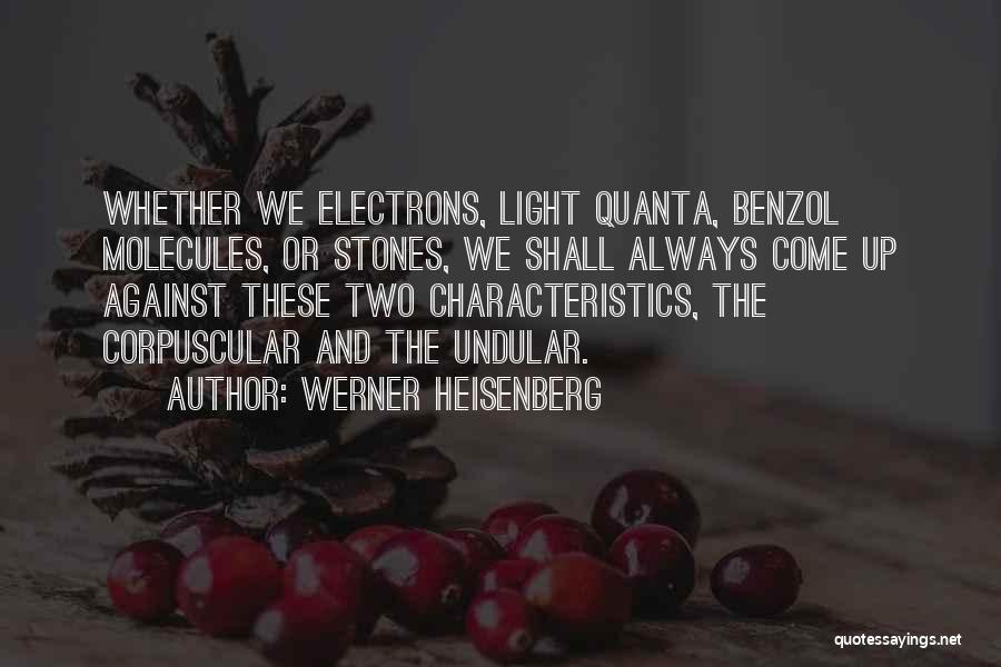 Against The Light Quotes By Werner Heisenberg