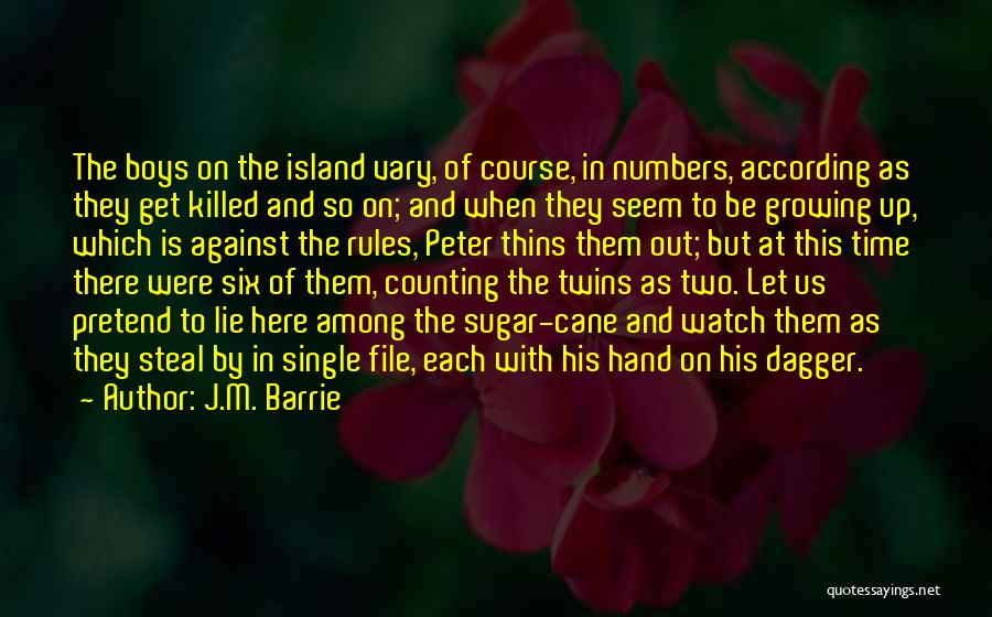 Against The Rules Quotes By J.M. Barrie