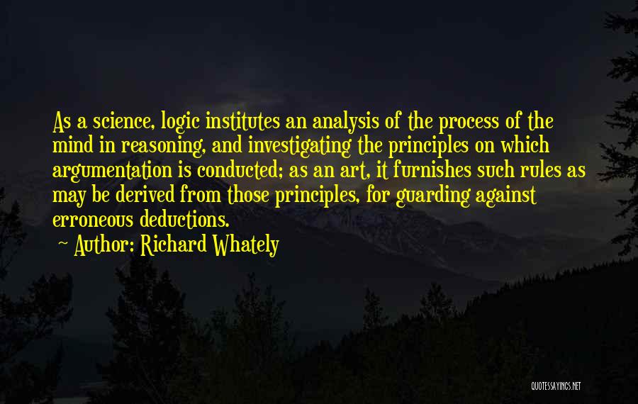 Against The Rules Quotes By Richard Whately