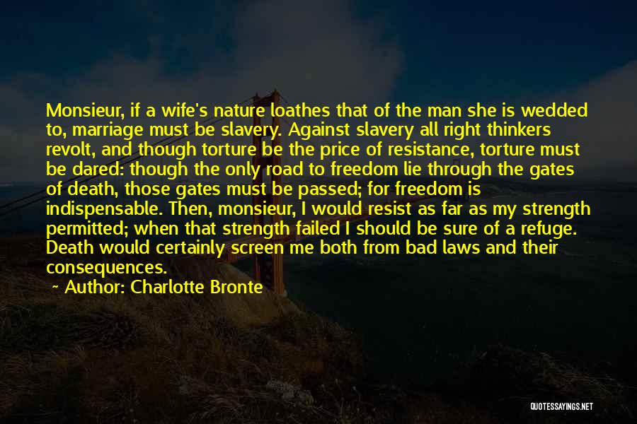 Against Torture Quotes By Charlotte Bronte