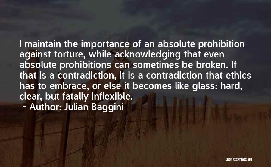 Against Torture Quotes By Julian Baggini