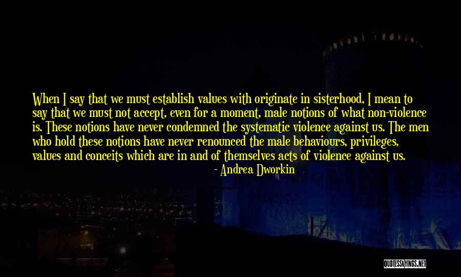 Against Violence Quotes By Andrea Dworkin