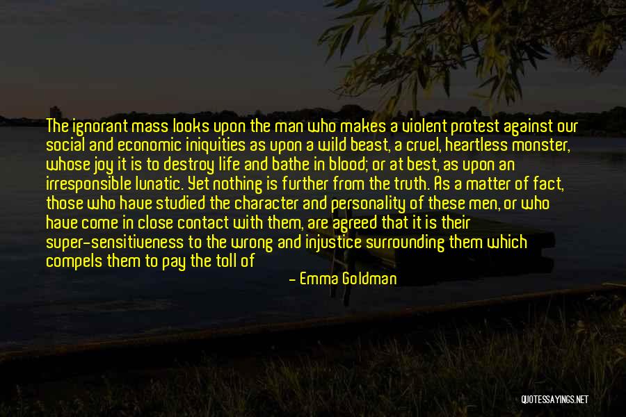 Against Violence Quotes By Emma Goldman