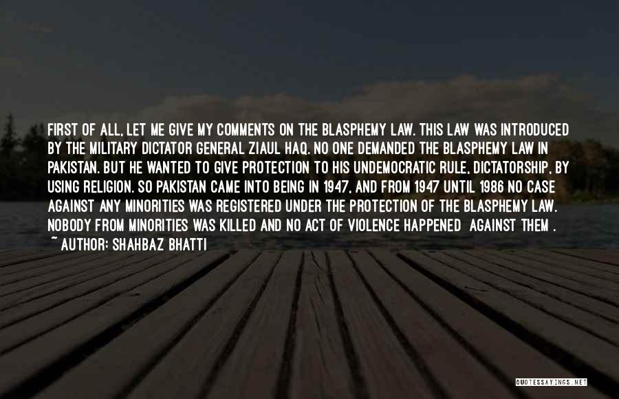 Against Violence Quotes By Shahbaz Bhatti