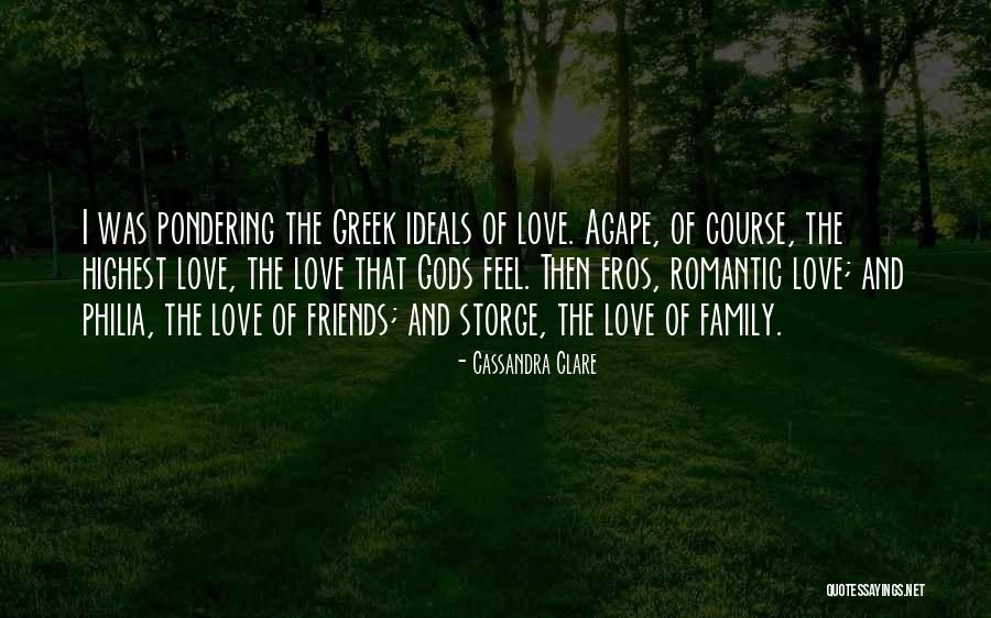 Agape Quotes By Cassandra Clare