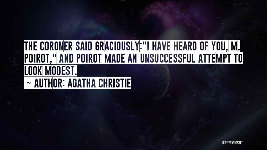 Agatha Christie Hercule Poirot Quotes By Agatha Christie