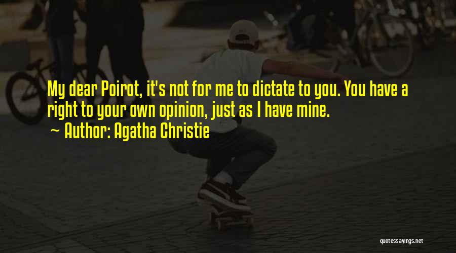 Agatha Christie Poirot Quotes By Agatha Christie