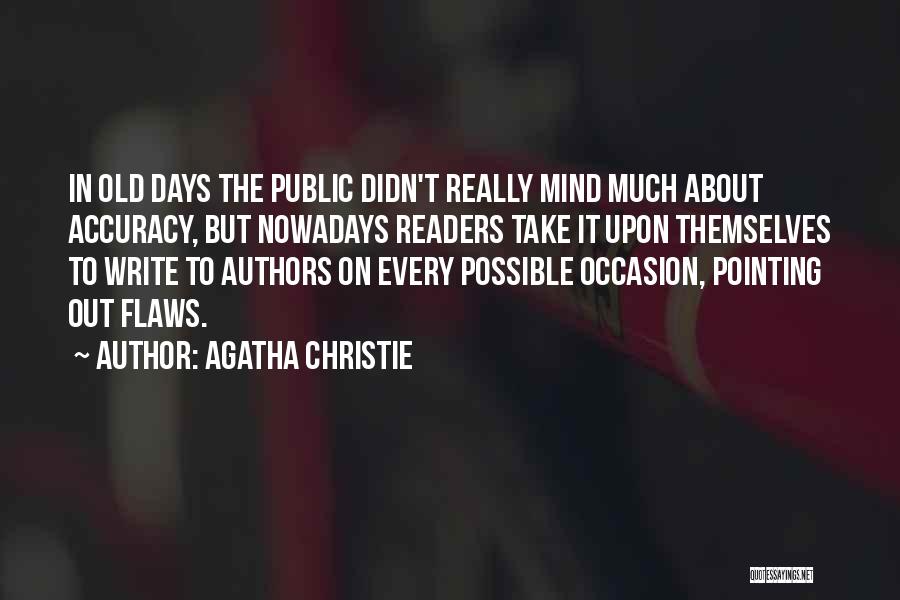 Agatha Christie Writing Quotes By Agatha Christie