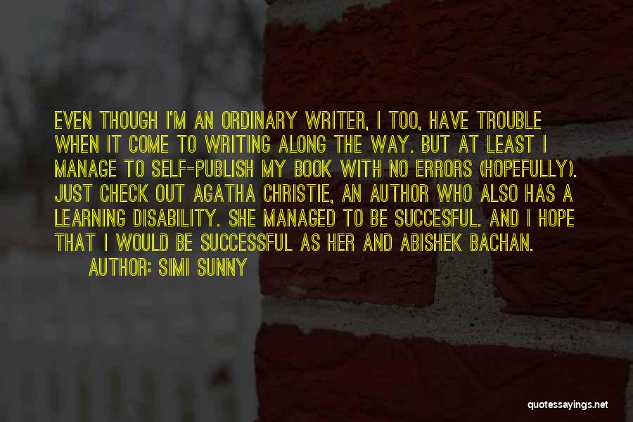 Agatha Christie Writing Quotes By Simi Sunny