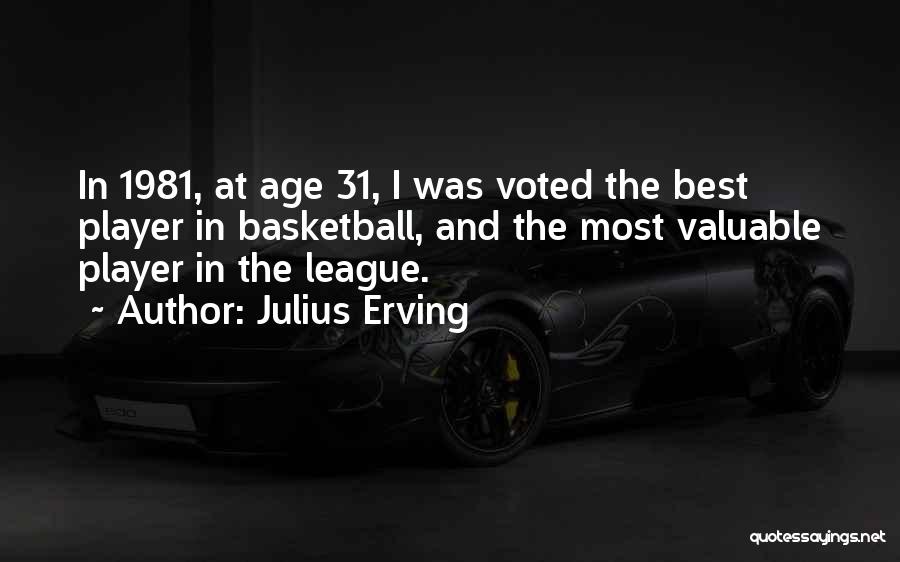 Age 31 Quotes By Julius Erving