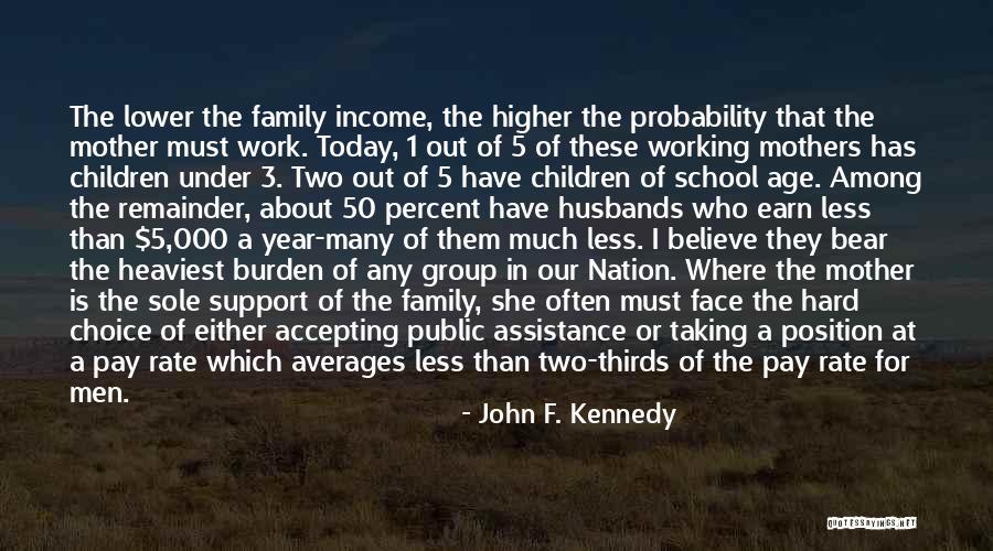 Age 50 Quotes By John F. Kennedy