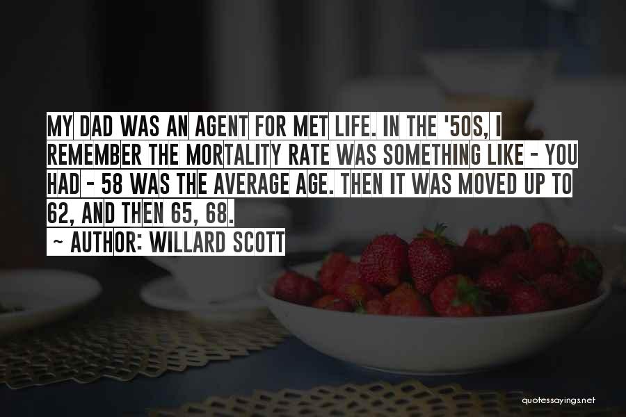 Age 62 Quotes By Willard Scott