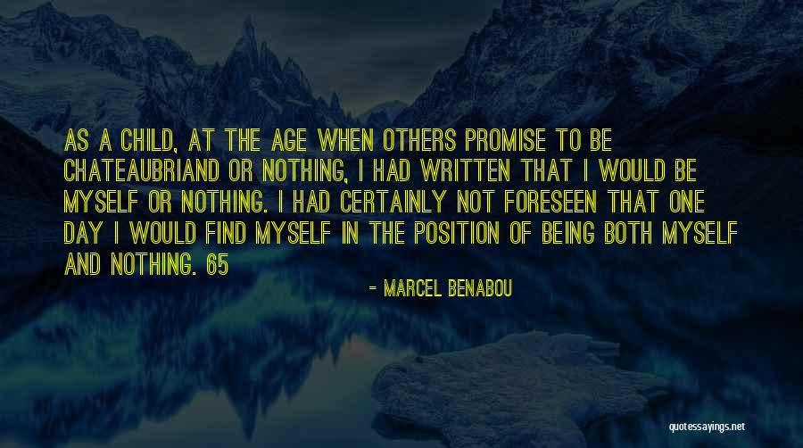 Age 65 Quotes By Marcel Benabou