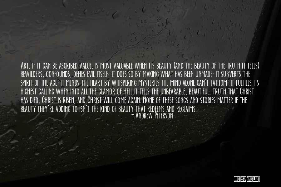 Age And Art Quotes By Andrew Peterson Age And Art Quotes By Andrew Peterson