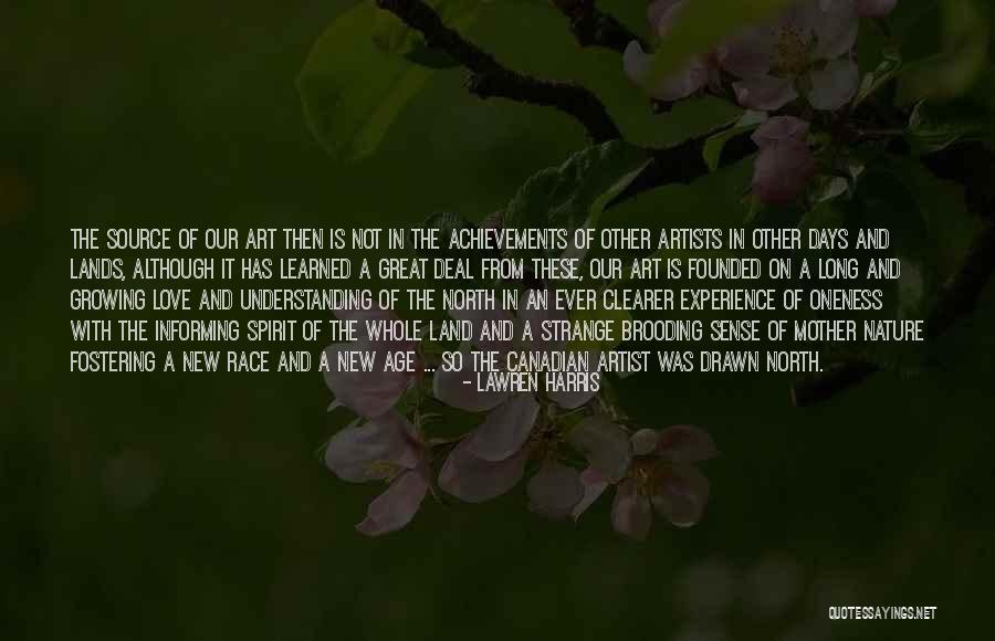 Age And Experience Quotes By Lawren Harris