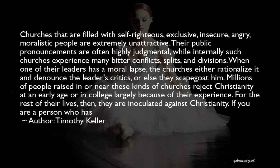 Age And Experience Quotes By Timothy Keller